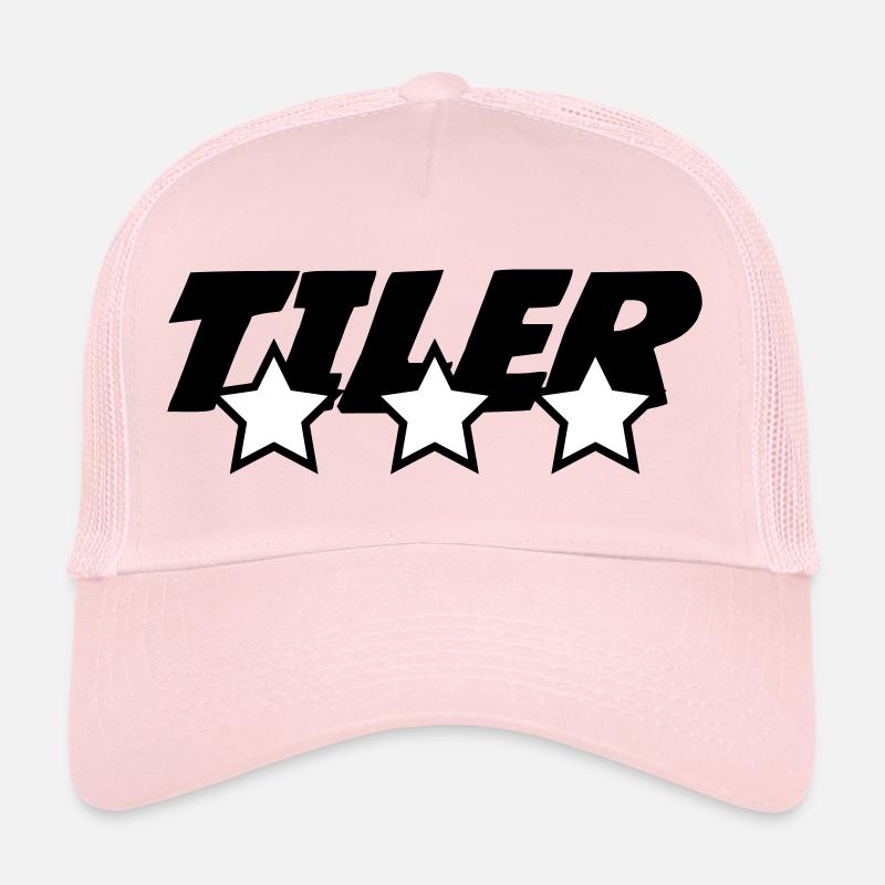 Carreleur *** pro carrelage pose précision métier  Casquette trucker 