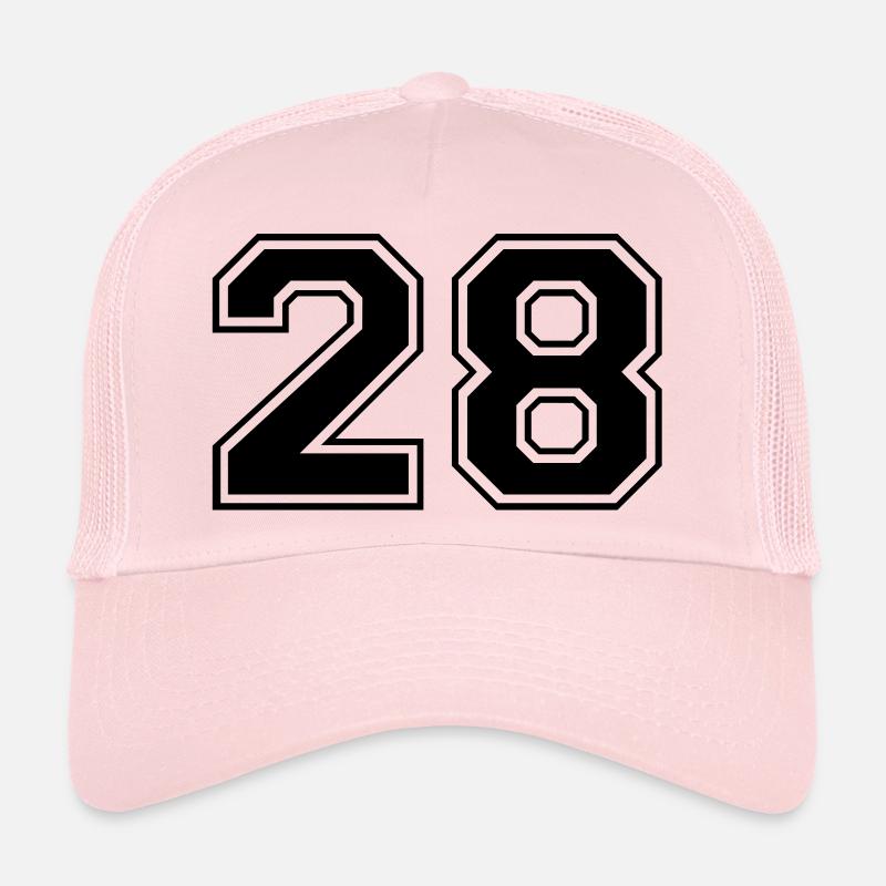 28 - Trucker Cap - Hellrosa