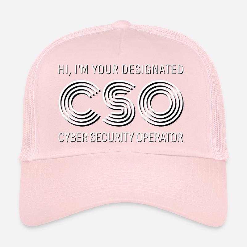 CSO Cyber Security Operator - Trucker Cap - Hellrosa
