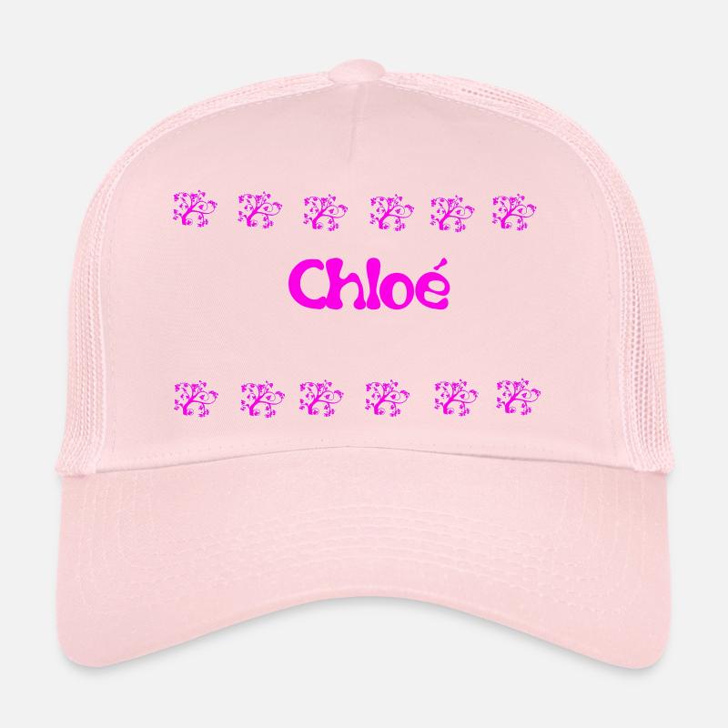 Chloé Floral in Pink Trucker Cap