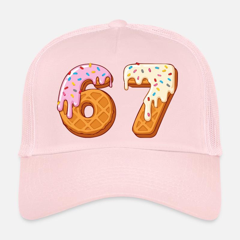 67 - Siebenundsechzig Nummer 67 Waffle Ic-e Cream Six Trucker Cap