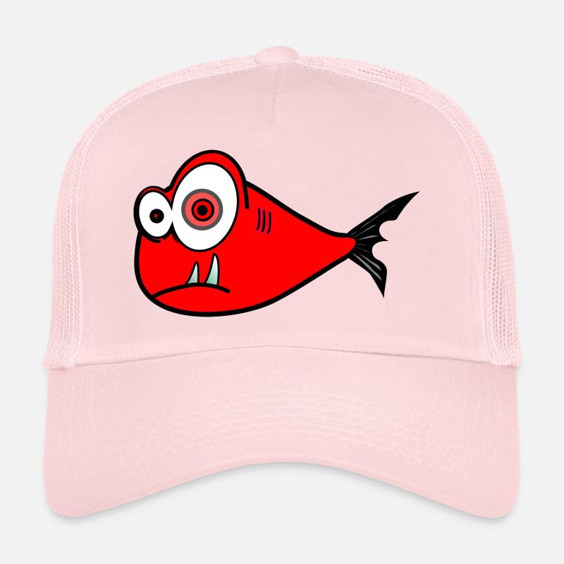 poisson Casquette trucker 
