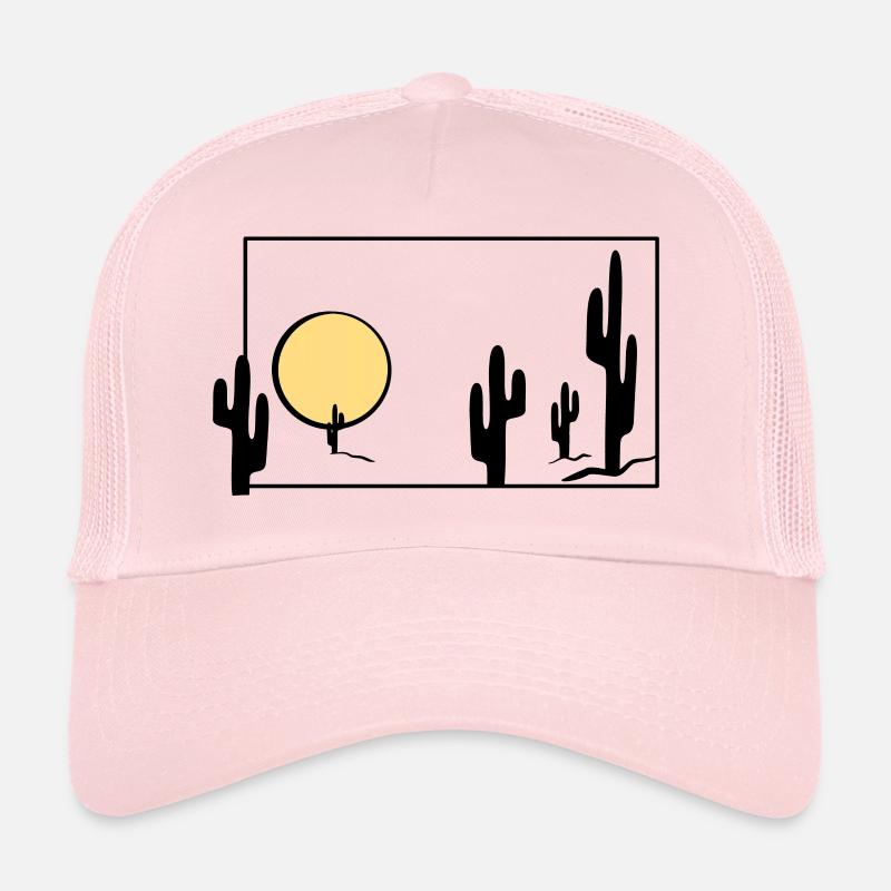cactus sun bonaire - paysage Casquette trucker 