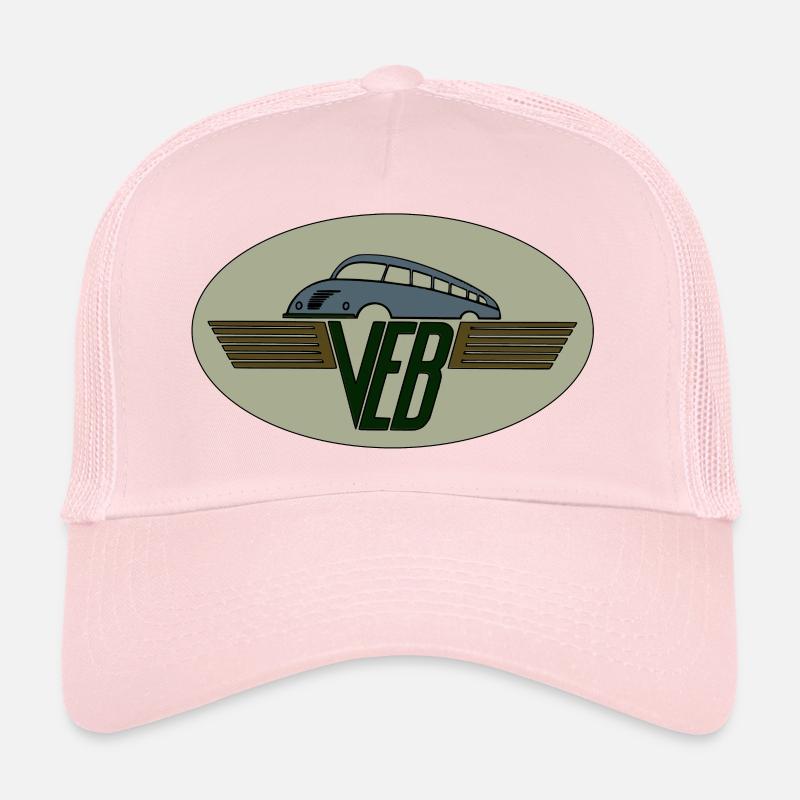 VEB Kraftverkehr - Trucker Cap - Hellrosa