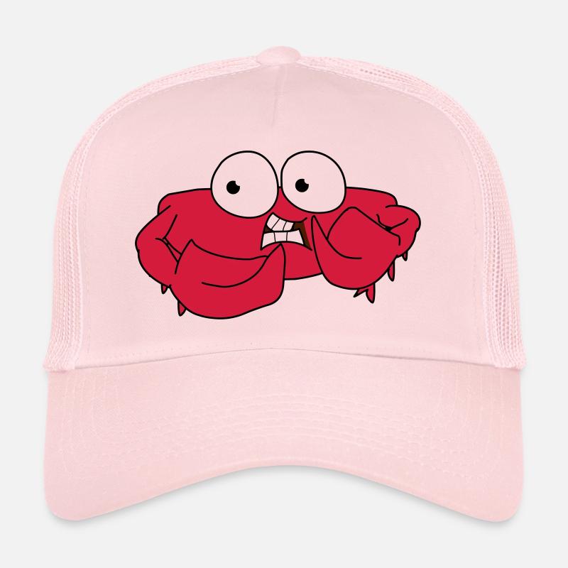 Krabbe - Trucker Cap - Hellrosa