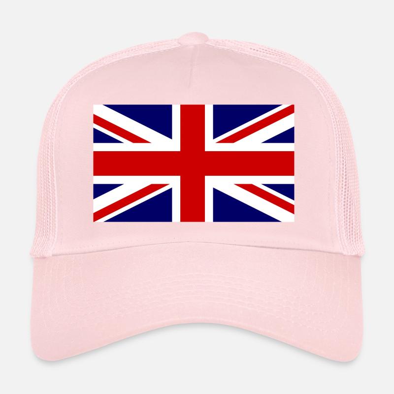 Drapeau de la Grande-Bretagne, drapeau de l'Angleterre, Grande-Bretagne Casquette trucker 