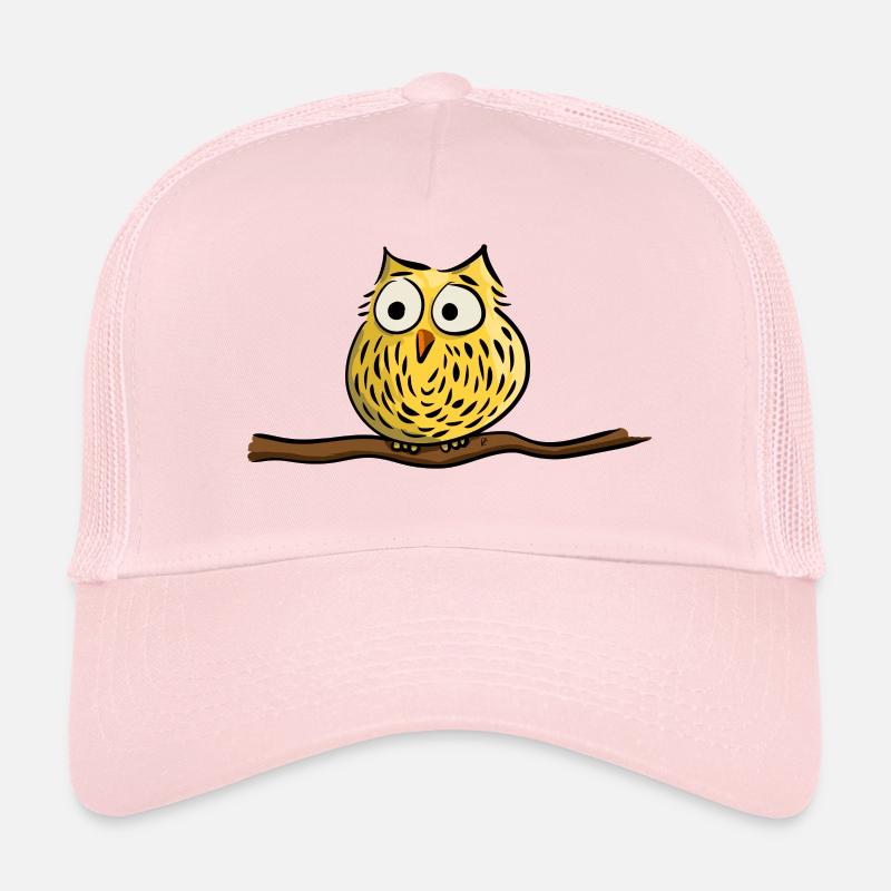 Cute owl - Trucker Cap - Hellrosa