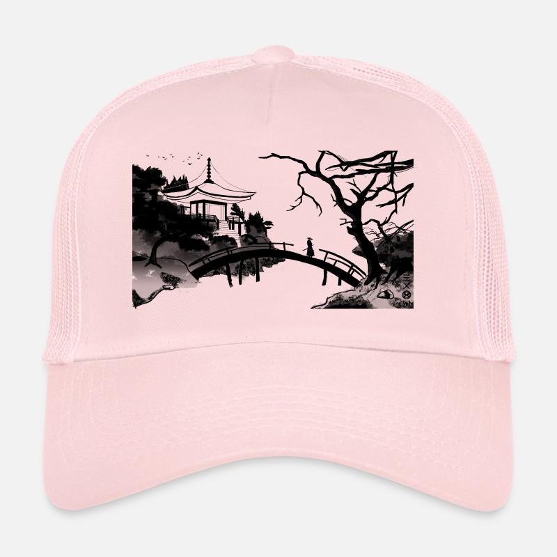 Der Fluss Exon - Trucker Cap - Hellrosa