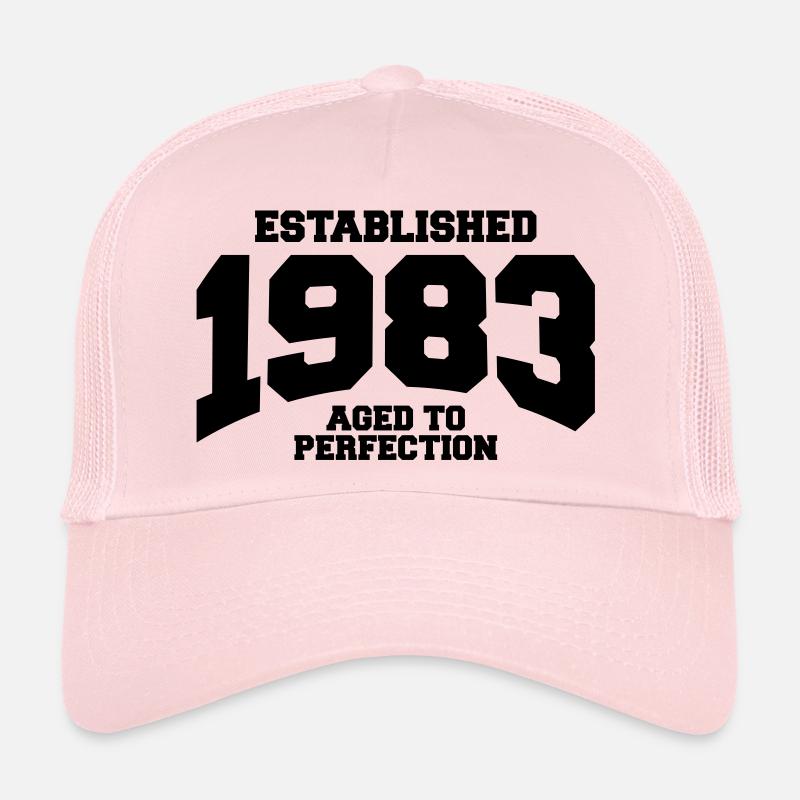 aged to perfection established 1983 (fr) Casquette trucker 