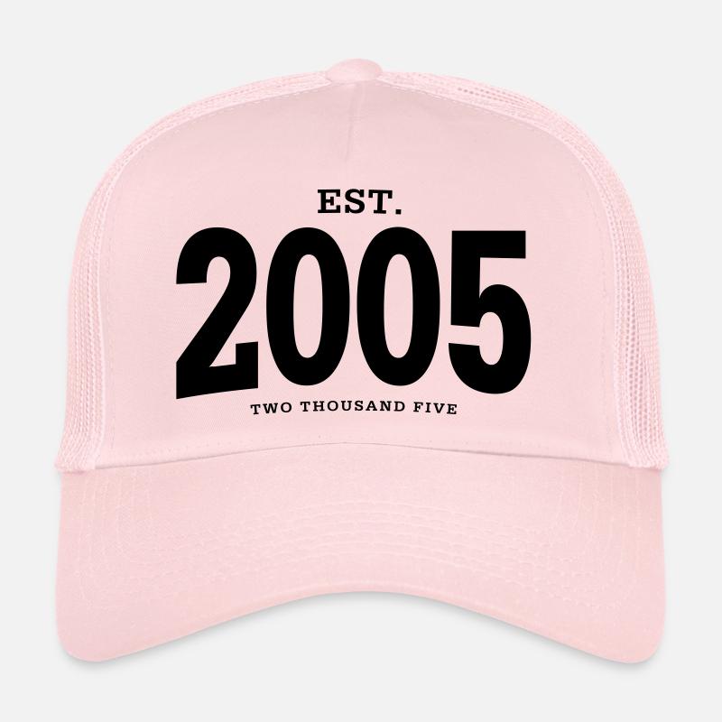 HNE. 2005 Deux Mille Cinq Casquette trucker 