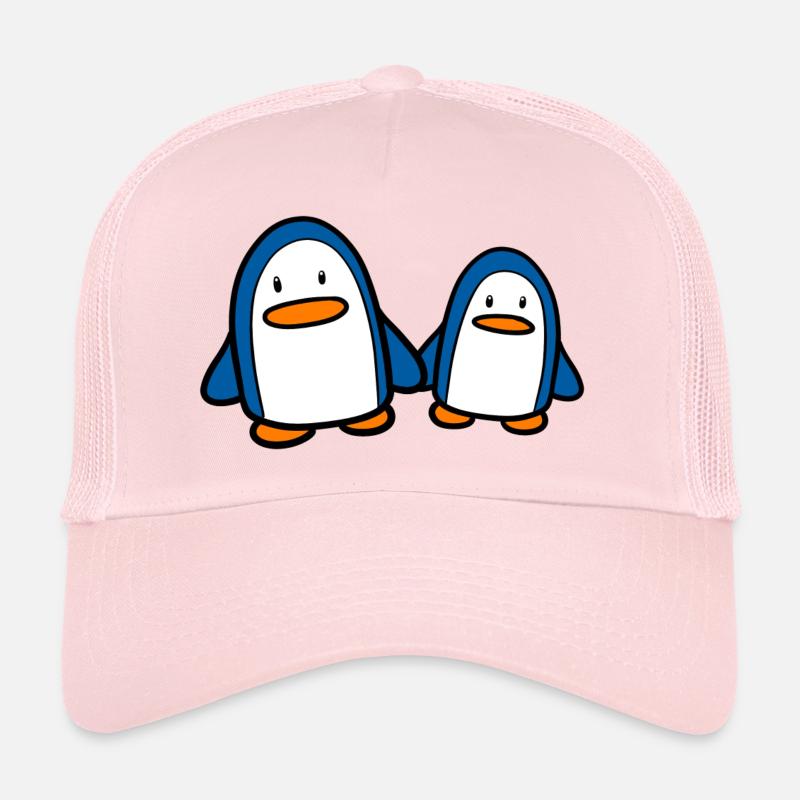 Two penguins Trucker Cap