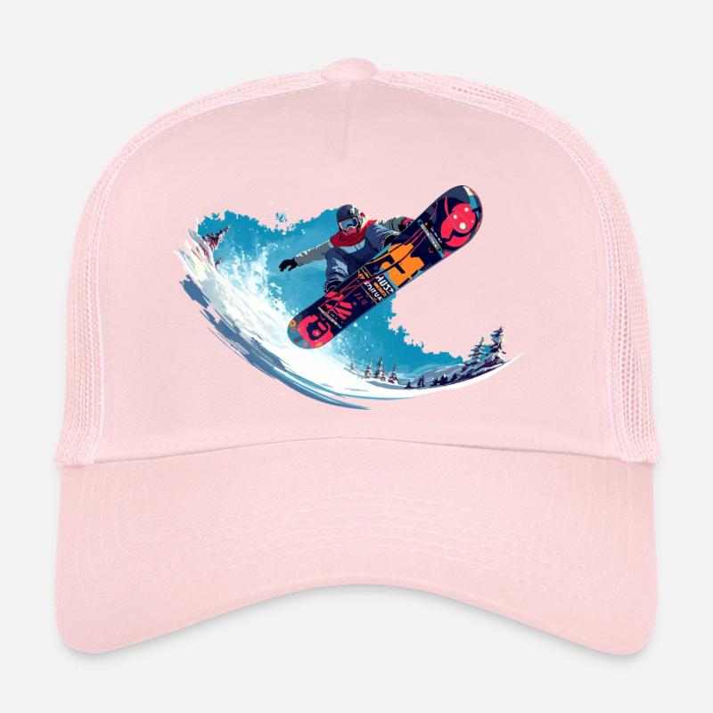 snowboard Trucker Cap