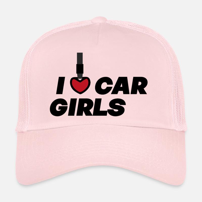 J’aime les filles de voiture / Auto Tuning Designs Casquette trucker 