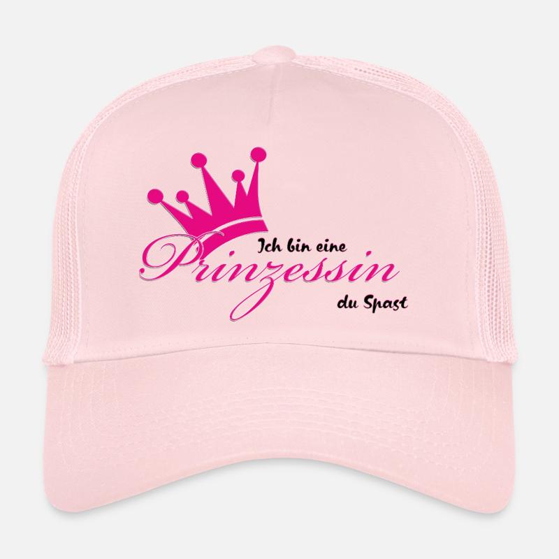 Ich bin eine Prinzessin - Trucker Cap - Hellrosa