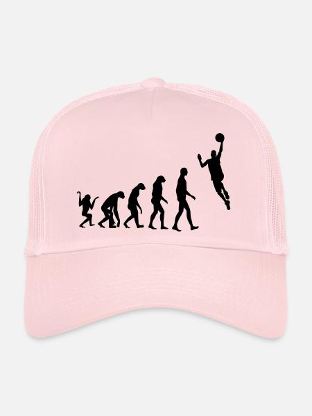 Basketball / Basketball / Basktet-Ball / Sports - Trucker Cap - pale pink - Front