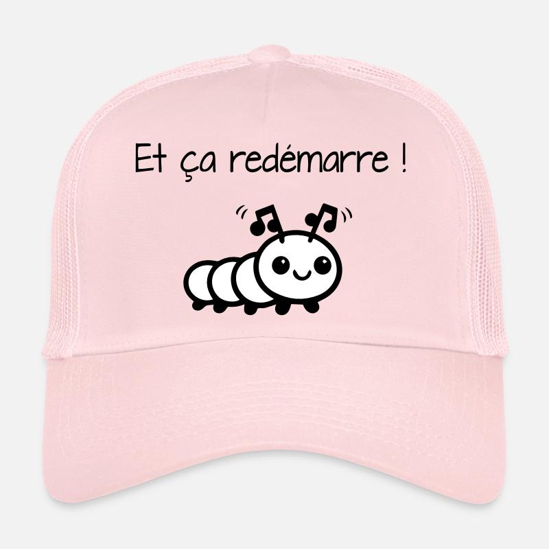 And it starts again! - Trucker Cap - pale pink