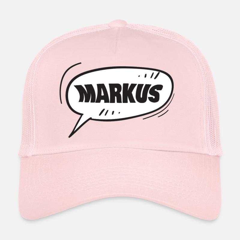 Marque : Nom de la bande dessinée Bulle de Dialogue Casquette trucker 