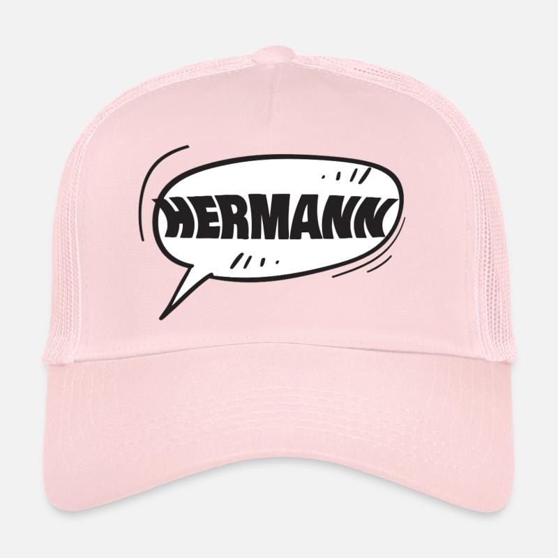 Prénom Hermann Casquette trucker 