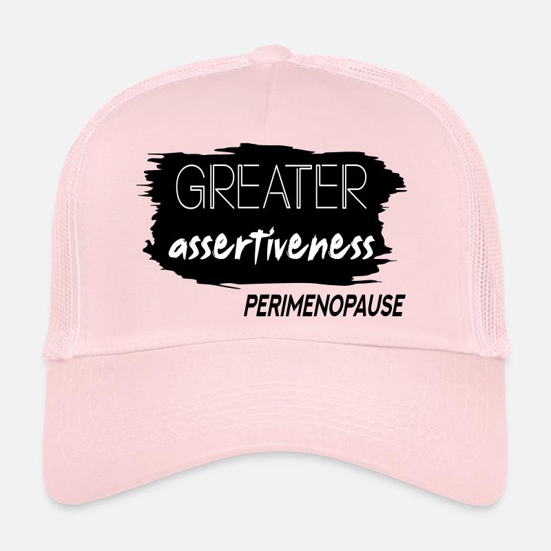 Greater Assertiveness Perimenopause Trucker Cap