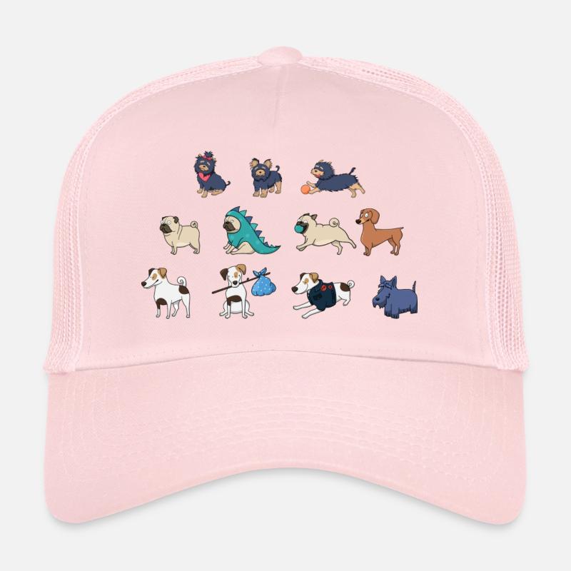 chiens mignons Casquette trucker 
