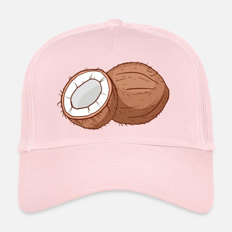 Cocotier Cocosque coconse cocons Casquette trucker 