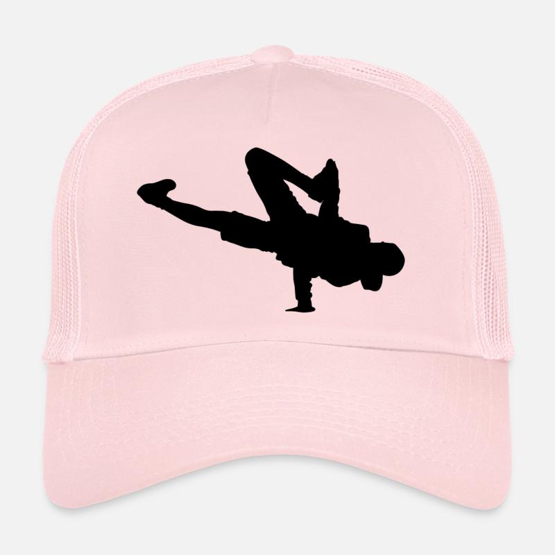 Breakdance Breaking B-Boying B-Girling Hip-Hop - Trucker Cap - Hellrosa