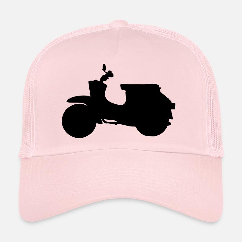 avaler profil - Casquette trucker  - rose pâle