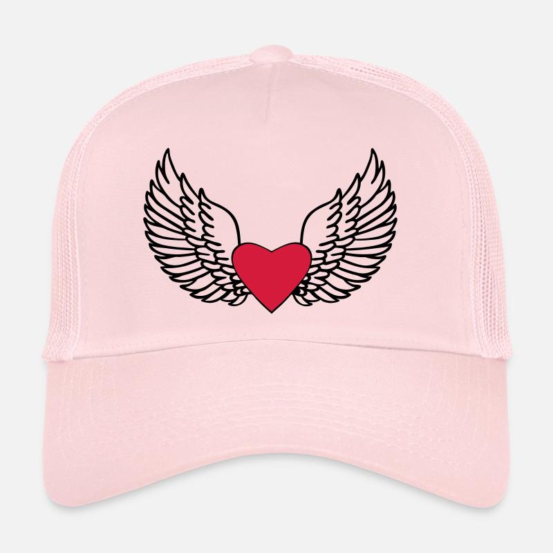 Coeur et ailes Casquette trucker 