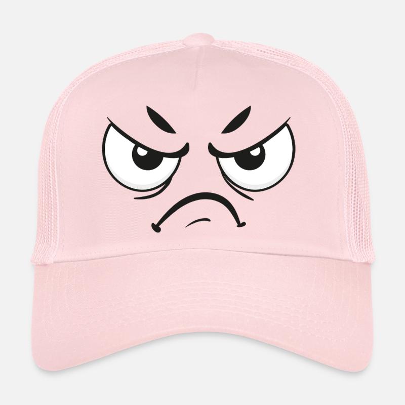 Hungriges Gesicht - Trucker Cap - Hellrosa
