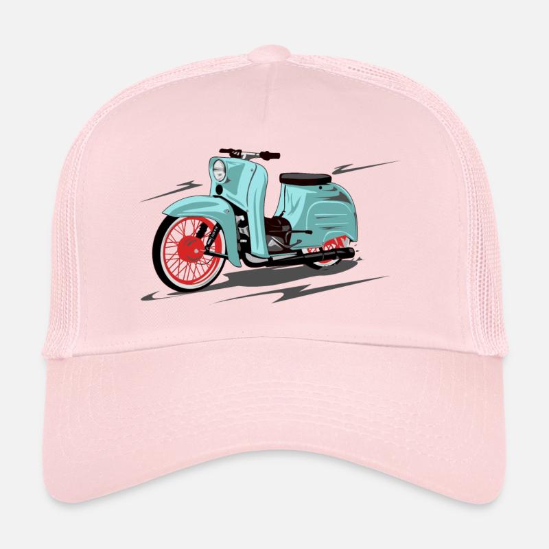 Simson Schwalbe menthe, menthe poivrée Casquette trucker 