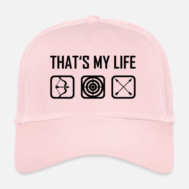 This is my life - bow arrow bow arrows Trucker Cap