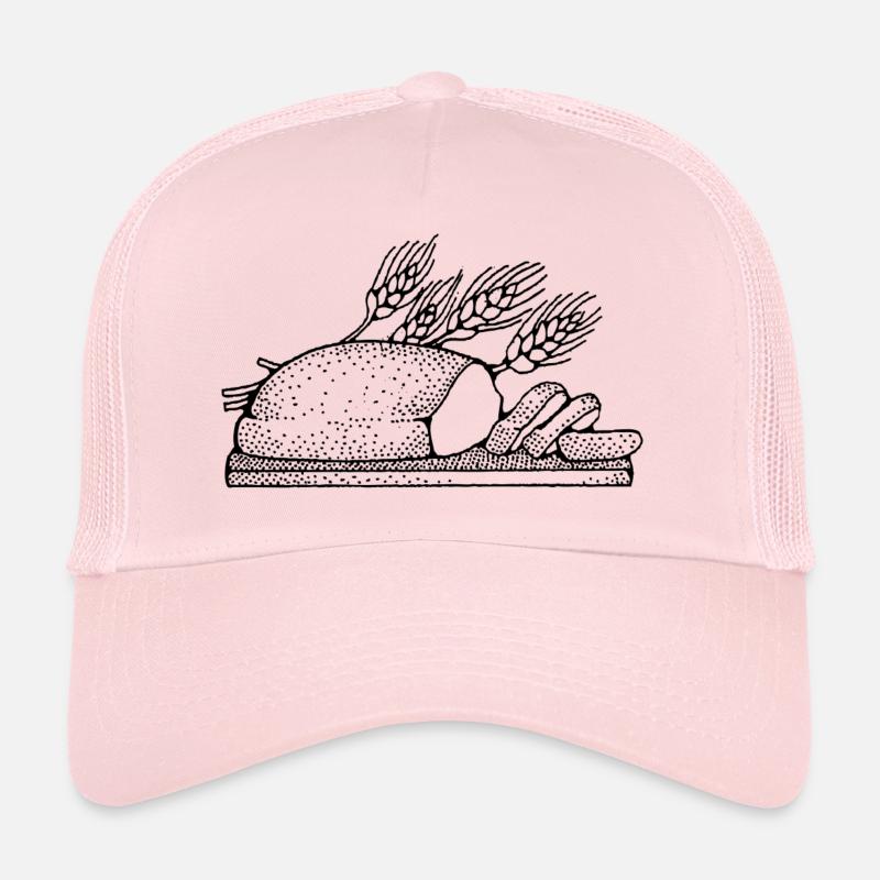 brot broetchen crossaint baecker baguette bread bu Trucker Cap