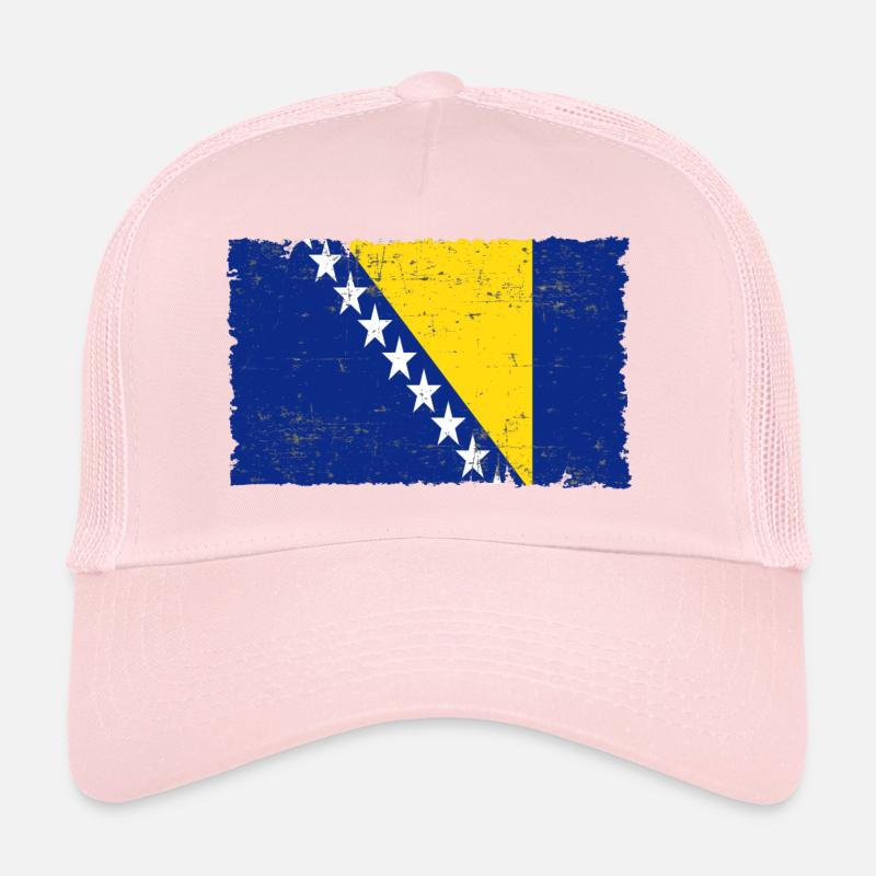 Bosnia - Trucker Cap - pale pink