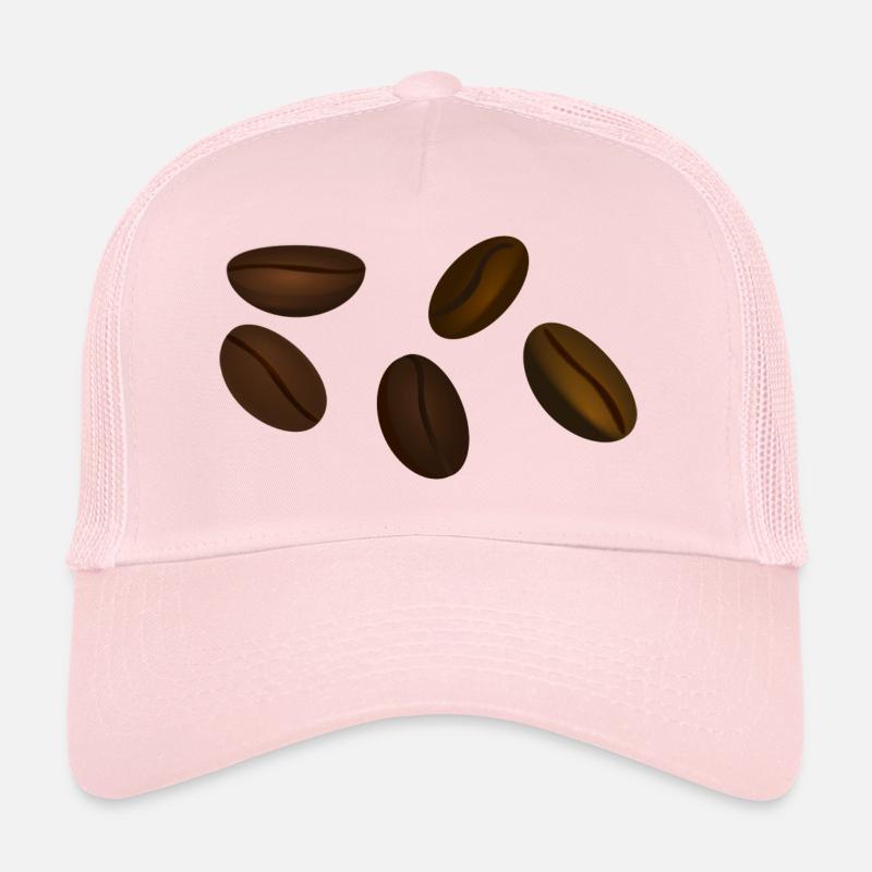 coffee cup beans coffee mug pot coffee beans102 Trucker Cap