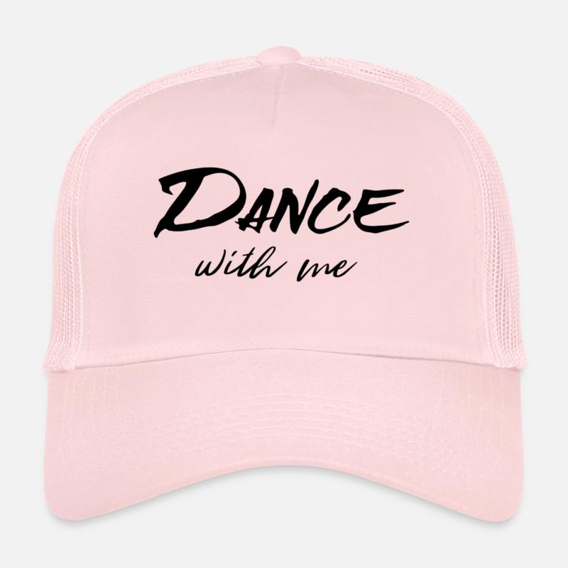 Danse avec moi - noir - danse shirt Casquette trucker 