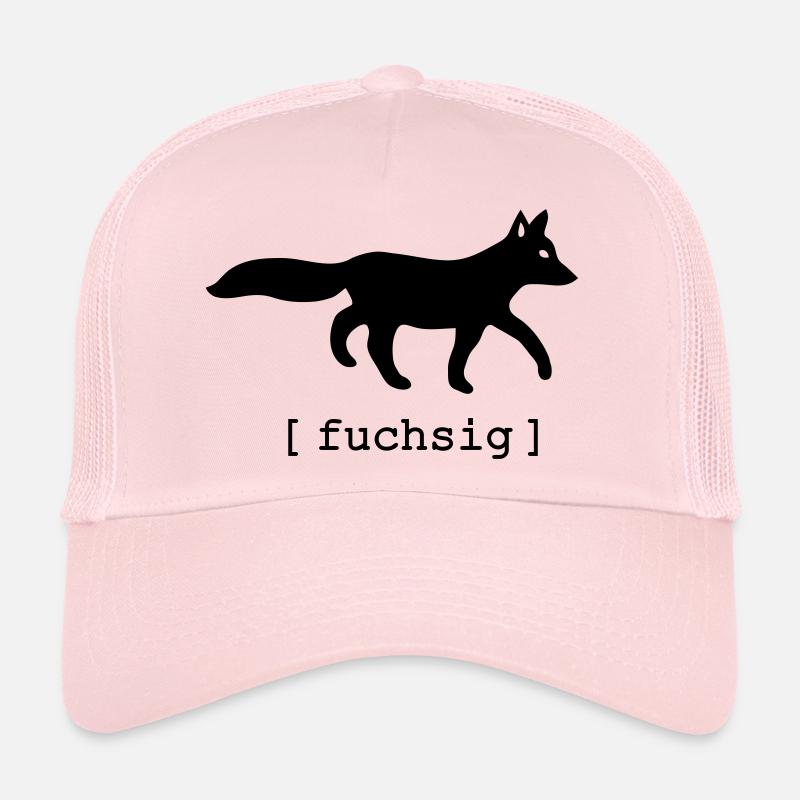 Fox rusé des animaux sauvages Casquette trucker 