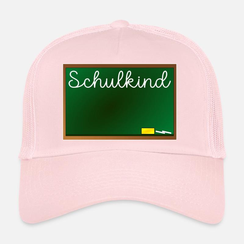 Namensschild Einschulung Schulkind Trucker Cap