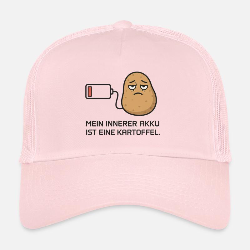 Potato Energy - Trucker Cap - pale pink