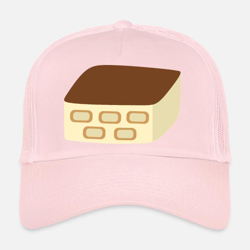Gemütliches Tiramisu Design - Trucker Cap - Hellrosa