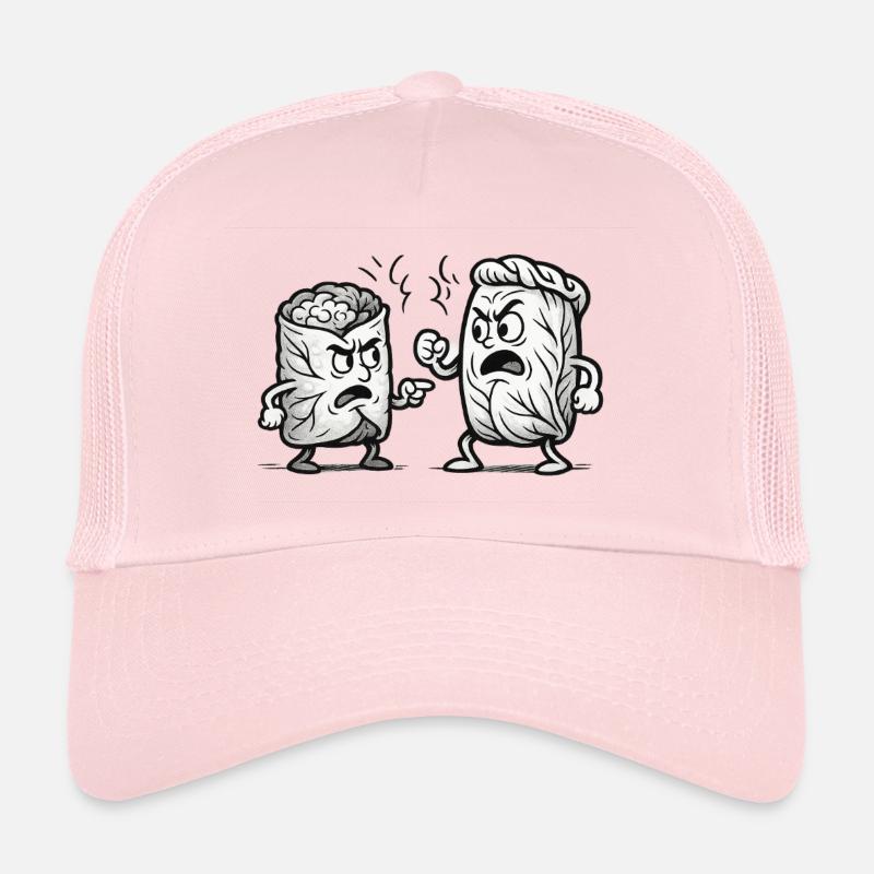 Arguing Dolma vs Golubzi - Trucker Cap - pale pink