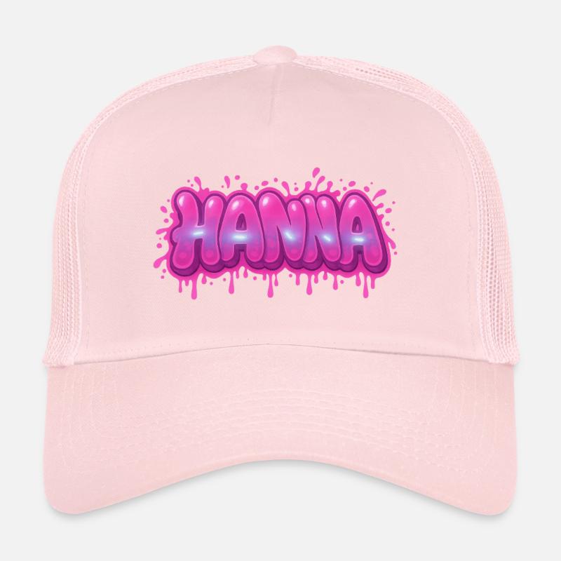 Graffiti HANNA Name Gift Ideal druckbar auf Trucker Cap