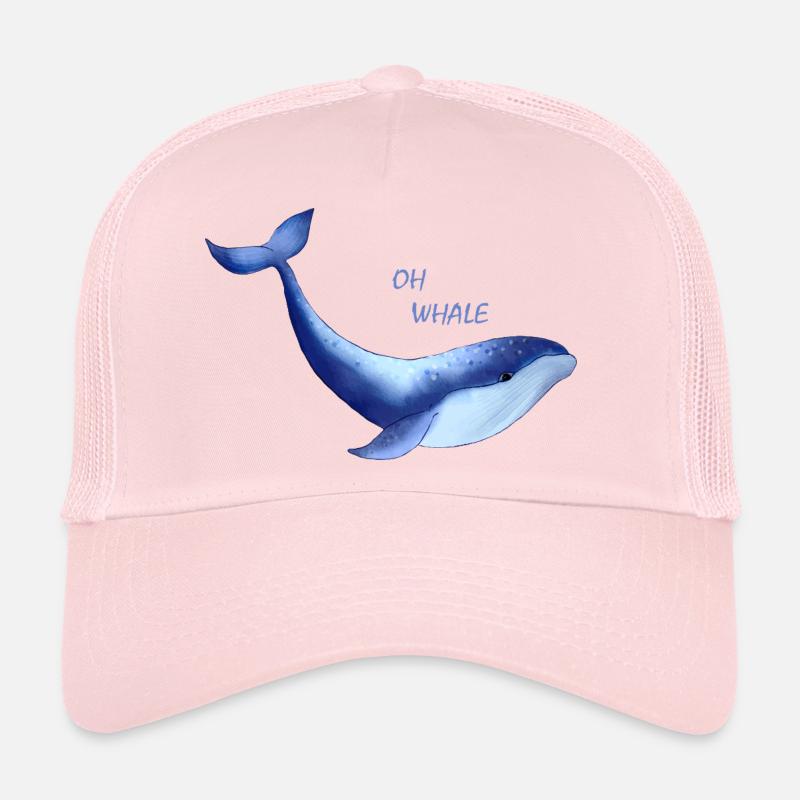 jolie baleine Casquette trucker 