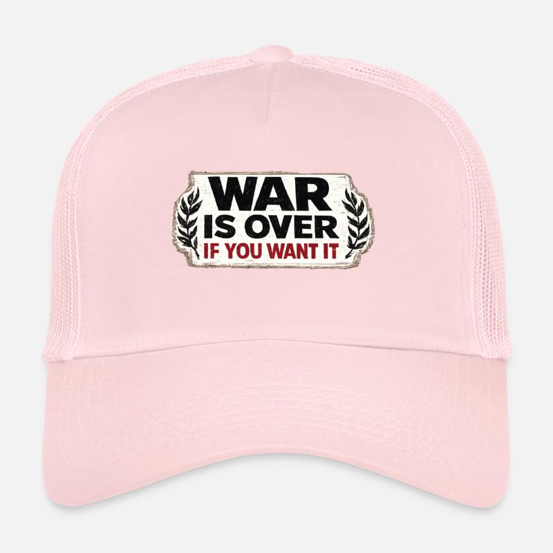 War No More – Sticker Peace & Humanity Trucker Cap