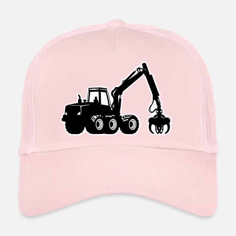 Harvester Silhouette Trucker Cap