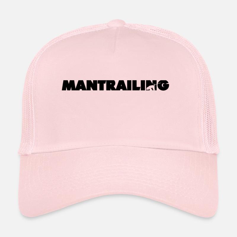 Mantrailing - Trucker Cap - pale pink