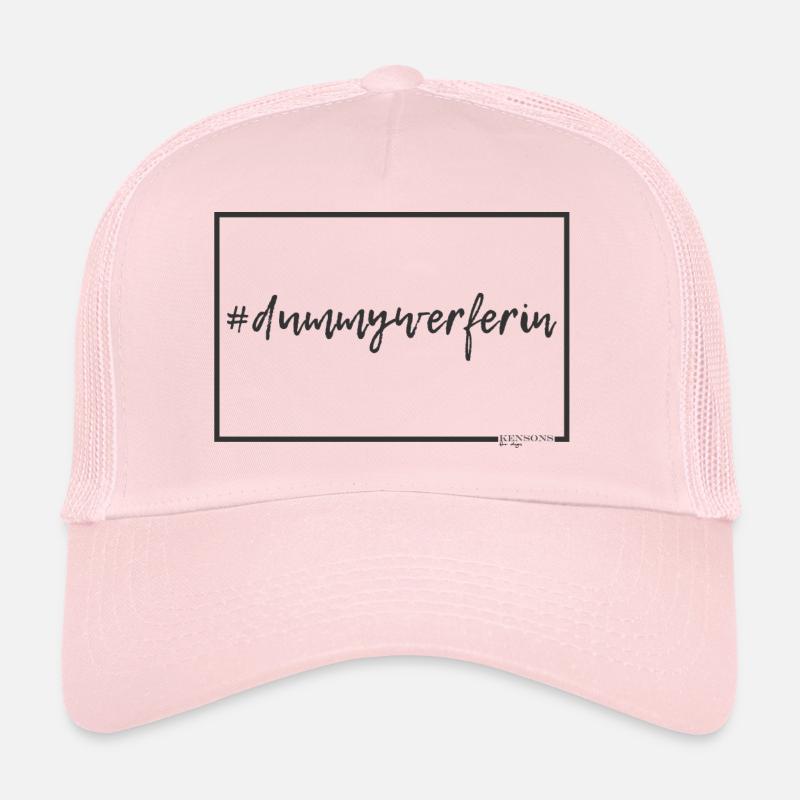 #dummywerferin | Hundeshirt Trucker Cap