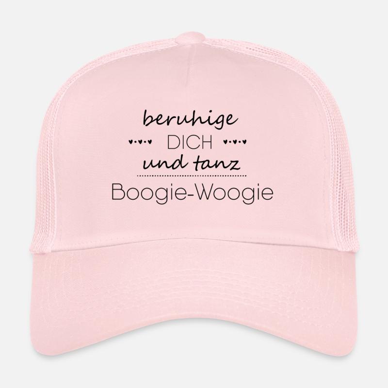 Geschenk für Boogie-Woogie Tänzer - Trucker Cap - Hellrosa