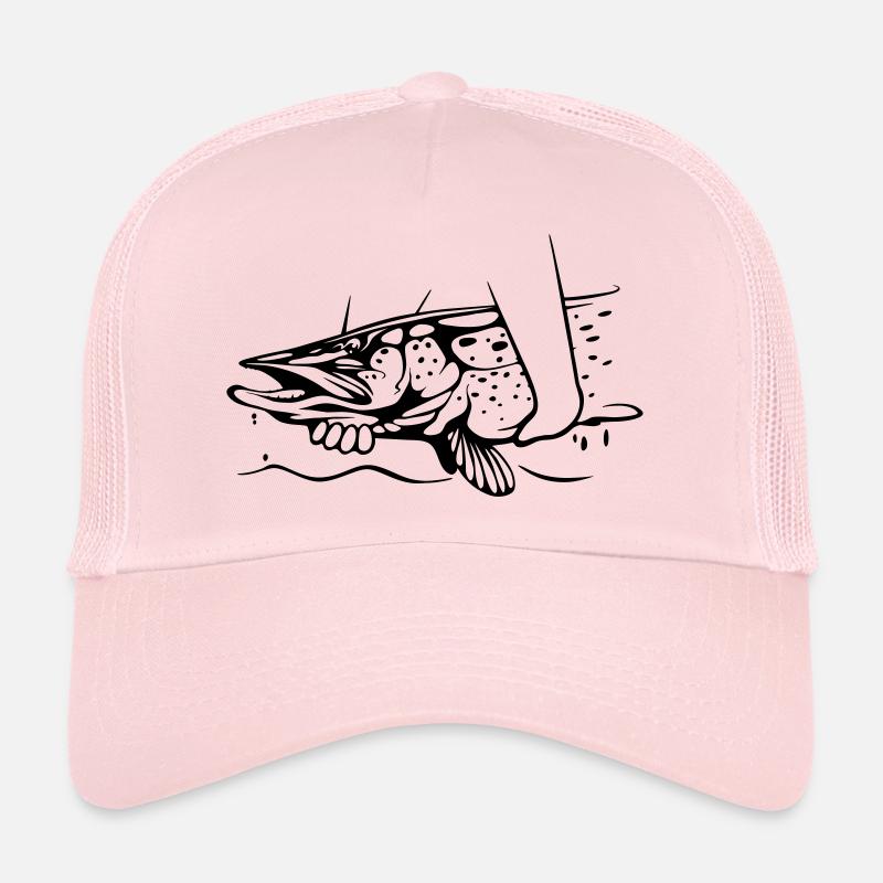 Pêche au brochet Casquette trucker 