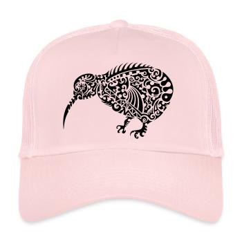 Kiwi Maori - Trucker Cap - Hellrosa - Vorne