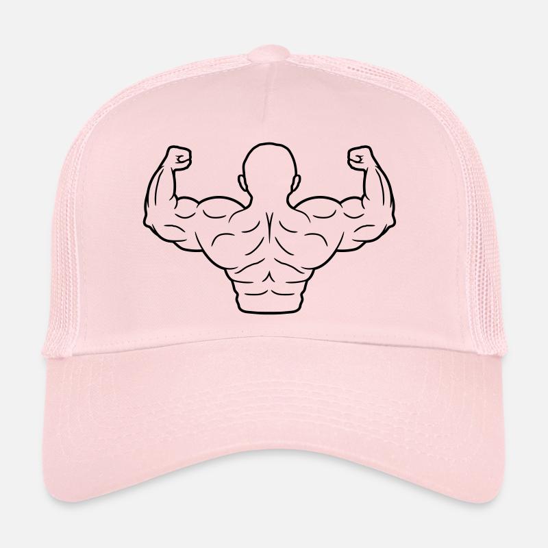 Starke Arme Glatze Trucker Cap